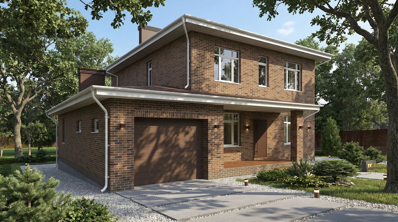 Проект дома КЛМ 218